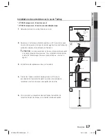 Предварительный просмотр 17 страницы Samsung HT-D550 Manual De L'Utilisateur