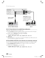 Предварительный просмотр 24 страницы Samsung HT-D550 Manual De L'Utilisateur