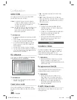 Предварительный просмотр 30 страницы Samsung HT-D550 Manual De L'Utilisateur