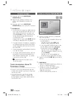 Предварительный просмотр 32 страницы Samsung HT-D550 Manual De L'Utilisateur