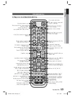 Предварительный просмотр 62 страницы Samsung HT-D550 Manual De L'Utilisateur