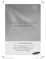 Предварительный просмотр 99 страницы Samsung HT-D550 Manual De L'Utilisateur