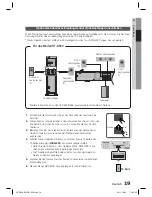 Предварительный просмотр 117 страницы Samsung HT-D550 Manual De L'Utilisateur