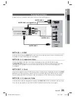 Предварительный просмотр 119 страницы Samsung HT-D550 Manual De L'Utilisateur