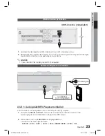 Предварительный просмотр 121 страницы Samsung HT-D550 Manual De L'Utilisateur