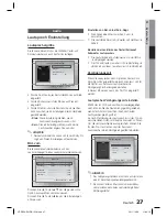 Предварительный просмотр 125 страницы Samsung HT-D550 Manual De L'Utilisateur