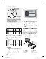 Предварительный просмотр 126 страницы Samsung HT-D550 Manual De L'Utilisateur