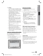 Предварительный просмотр 127 страницы Samsung HT-D550 Manual De L'Utilisateur