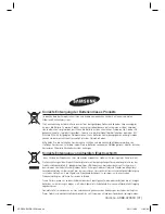 Предварительный просмотр 147 страницы Samsung HT-D550 Manual De L'Utilisateur