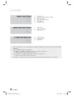 Предварительный просмотр 6 страницы Samsung HT-D550 User Manual