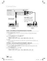 Предварительный просмотр 24 страницы Samsung HT-D550 User Manual