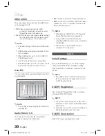 Предварительный просмотр 30 страницы Samsung HT-D550 User Manual