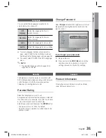 Предварительный просмотр 31 страницы Samsung HT-D550 User Manual