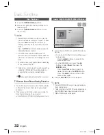 Предварительный просмотр 32 страницы Samsung HT-D550 User Manual