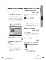 Предварительный просмотр 33 страницы Samsung HT-D550 User Manual