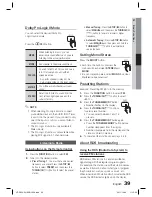 Предварительный просмотр 39 страницы Samsung HT-D550 User Manual