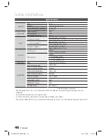 Предварительный просмотр 95 страницы Samsung HT-D550 User Manual