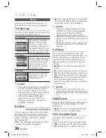 Предварительный просмотр 124 страницы Samsung HT-D550 User Manual