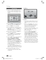 Предварительный просмотр 28 страницы Samsung HT-D5500 User Manual