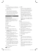 Предварительный просмотр 44 страницы Samsung HT-D5500 User Manual