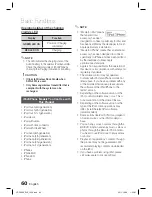 Предварительный просмотр 60 страницы Samsung HT-D5500 User Manual