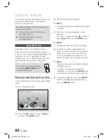 Предварительный просмотр 62 страницы Samsung HT-D5500 User Manual