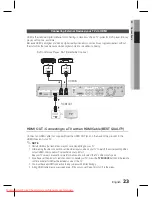 Предварительный просмотр 23 страницы Samsung HT-D5500K User Manual