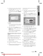 Предварительный просмотр 41 страницы Samsung HT-D5500K User Manual