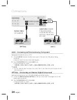 Предварительный просмотр 24 страницы Samsung HT-D550K User Manual