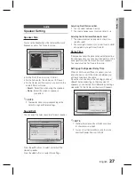 Предварительный просмотр 27 страницы Samsung HT-D550K User Manual