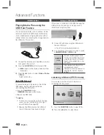 Предварительный просмотр 40 страницы Samsung HT-D550K User Manual