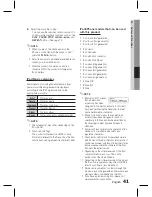 Предварительный просмотр 41 страницы Samsung HT-D550K User Manual