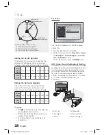 Предварительный просмотр 28 страницы Samsung HT-D553 User Manual