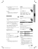 Предварительный просмотр 37 страницы Samsung HT-D553 User Manual