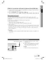 Предварительный просмотр 23 страницы Samsung HT-D5530 User Manual