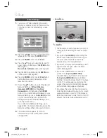 Предварительный просмотр 28 страницы Samsung HT-D5530 User Manual