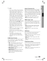 Предварительный просмотр 33 страницы Samsung HT-D5530 User Manual