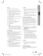 Предварительный просмотр 45 страницы Samsung HT-D5530 User Manual