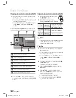 Предварительный просмотр 52 страницы Samsung HT-D5530 User Manual