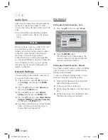 Preview for 38 page of Samsung HT-D5550 User Manual