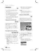 Preview for 50 page of Samsung HT-D5550 User Manual