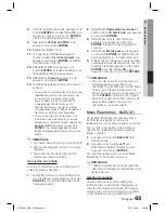 Preview for 143 page of Samsung HT-D5550 User Manual