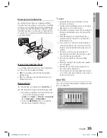 Предварительный просмотр 35 страницы Samsung HT-D5550W User Manual