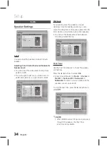 Предварительный просмотр 34 страницы Samsung HT-D5550WK User Manual