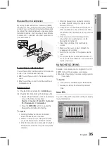 Предварительный просмотр 35 страницы Samsung HT-D5550WK User Manual