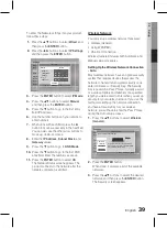 Предварительный просмотр 39 страницы Samsung HT-D5550WK User Manual