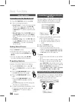 Предварительный просмотр 56 страницы Samsung HT-D5550WK User Manual