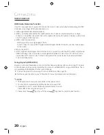 Предварительный просмотр 20 страницы Samsung HT-D555W User Manual