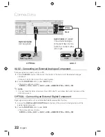 Предварительный просмотр 22 страницы Samsung HT-D555W User Manual