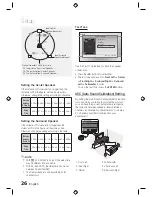 Предварительный просмотр 26 страницы Samsung HT-D555W User Manual